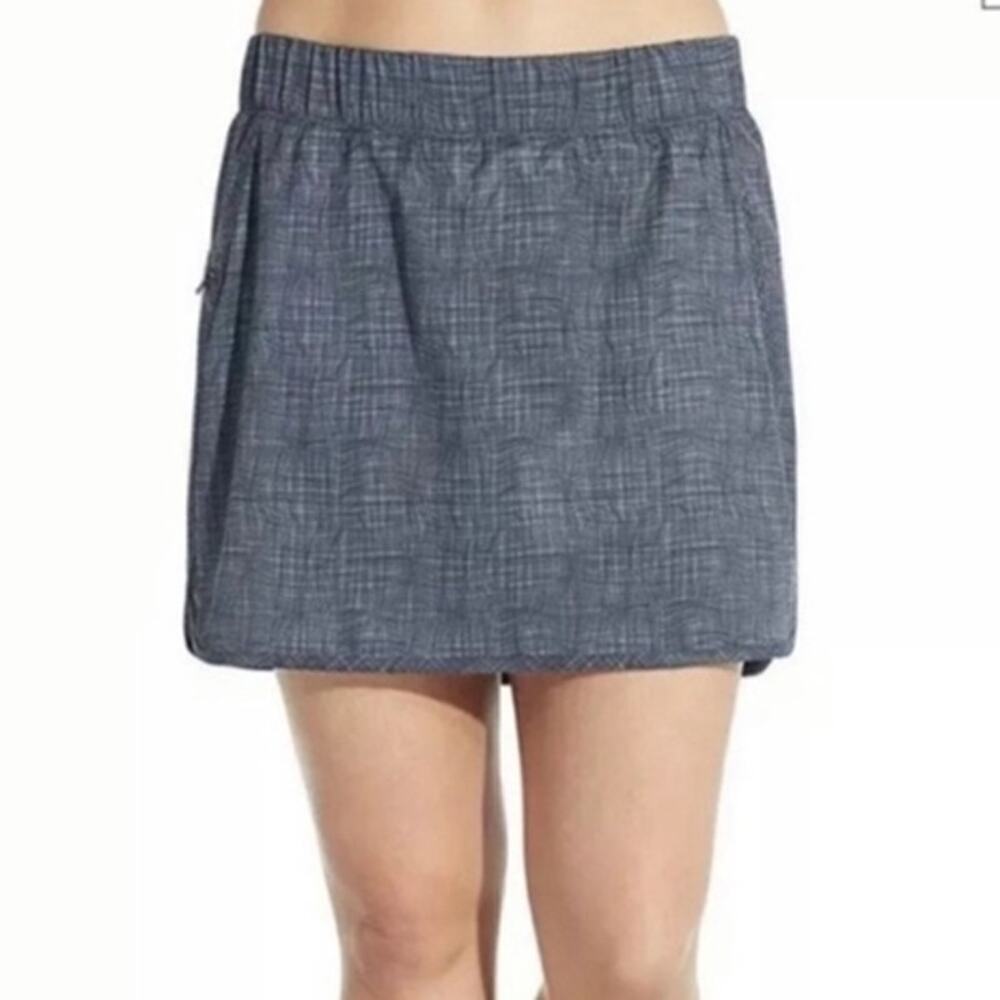 Calia by Carrie Underwood Anywhere Skort Caviar Crosshatch Size XS